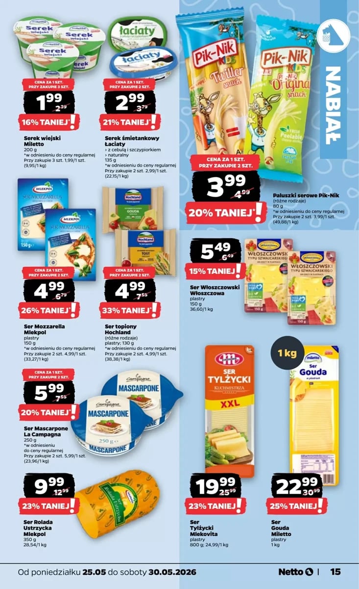 Strona 15 z gazetki Netto