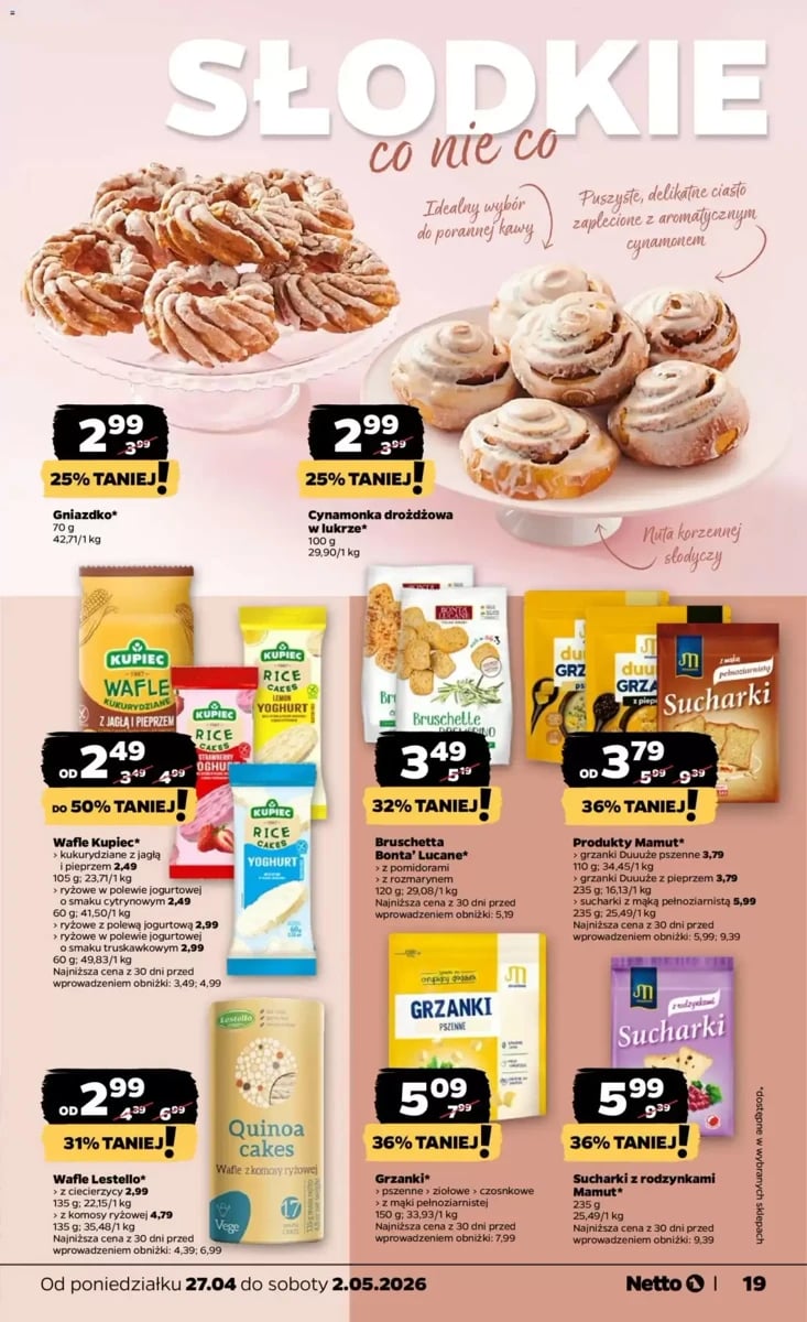 Strona 19 z gazetki Netto