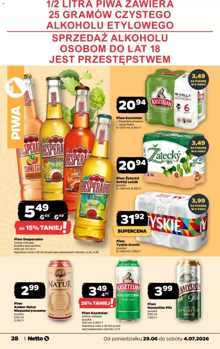 Strona 28 z gazetki Netto