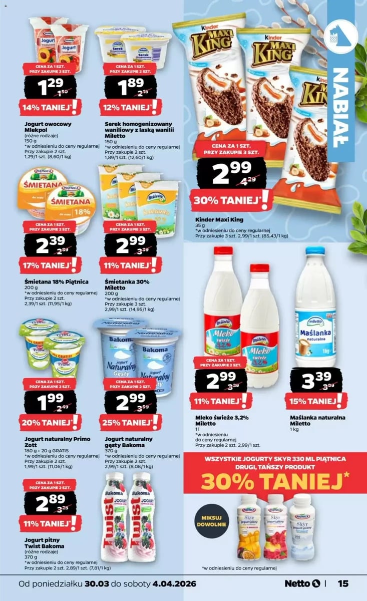 Strona 15 z gazetki Netto