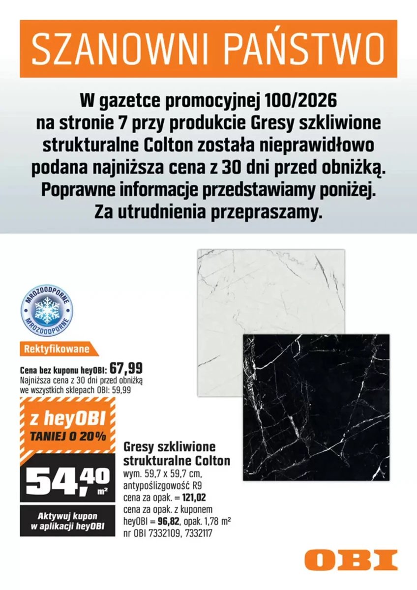 Strona 13 z gazetki Obi