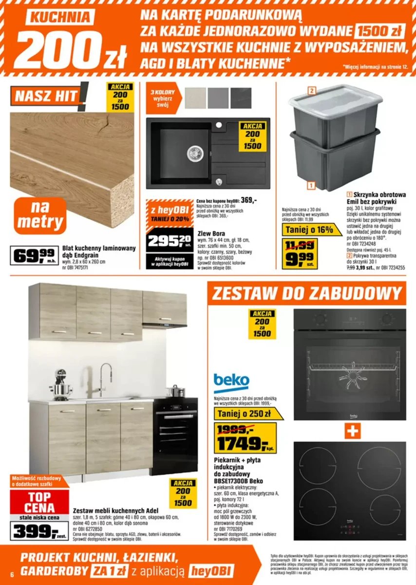 Strona 6 z gazetki Obi