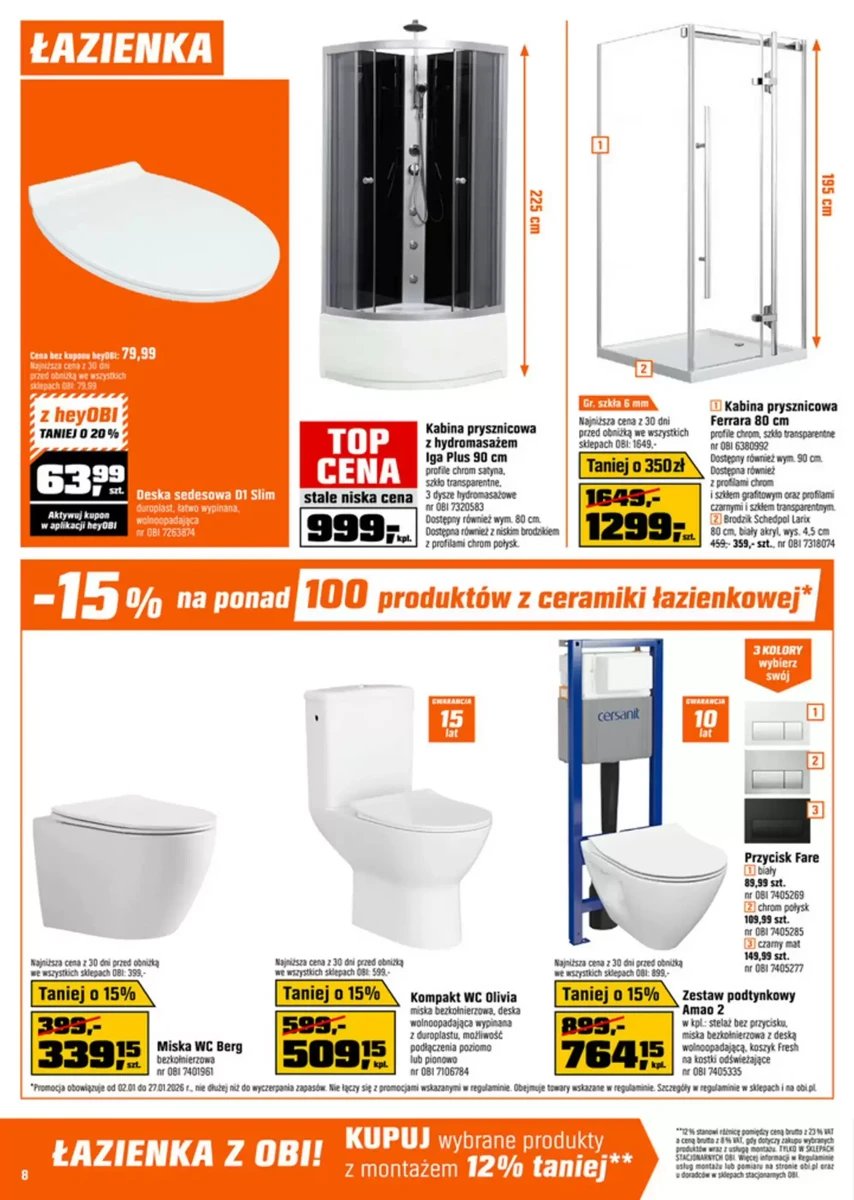 Strona 8 z gazetki Obi