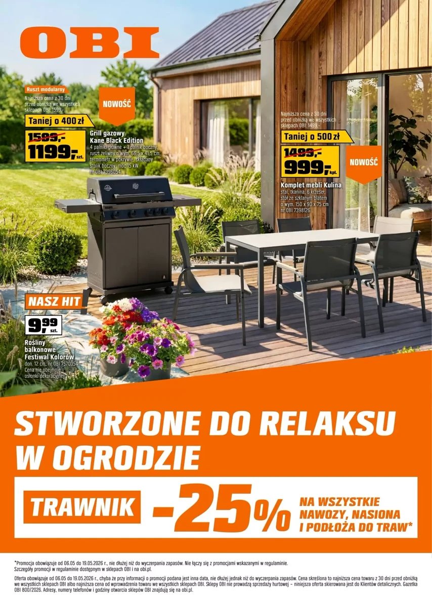 Strona 1 z gazetki Obi