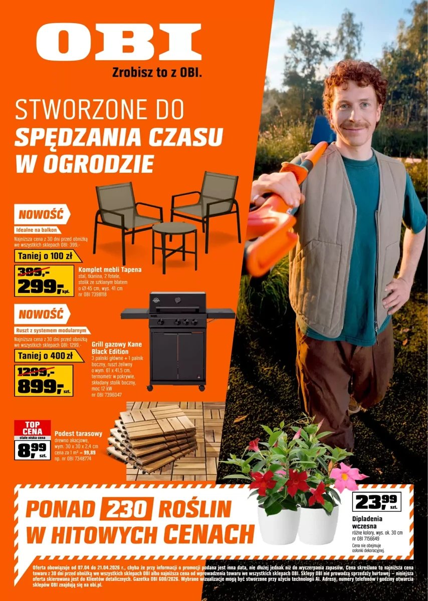 Strona 1 z gazetki Obi