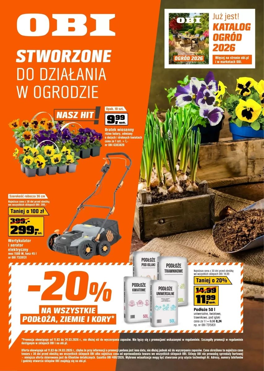 Strona 1 z gazetki Obi