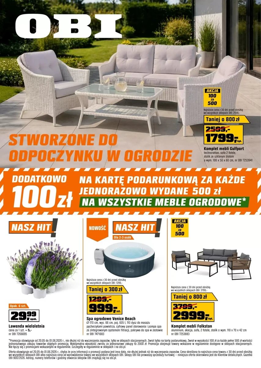 Strona 1 z gazetki Obi