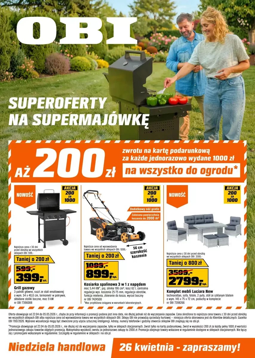 Strona 1 z gazetki Obi