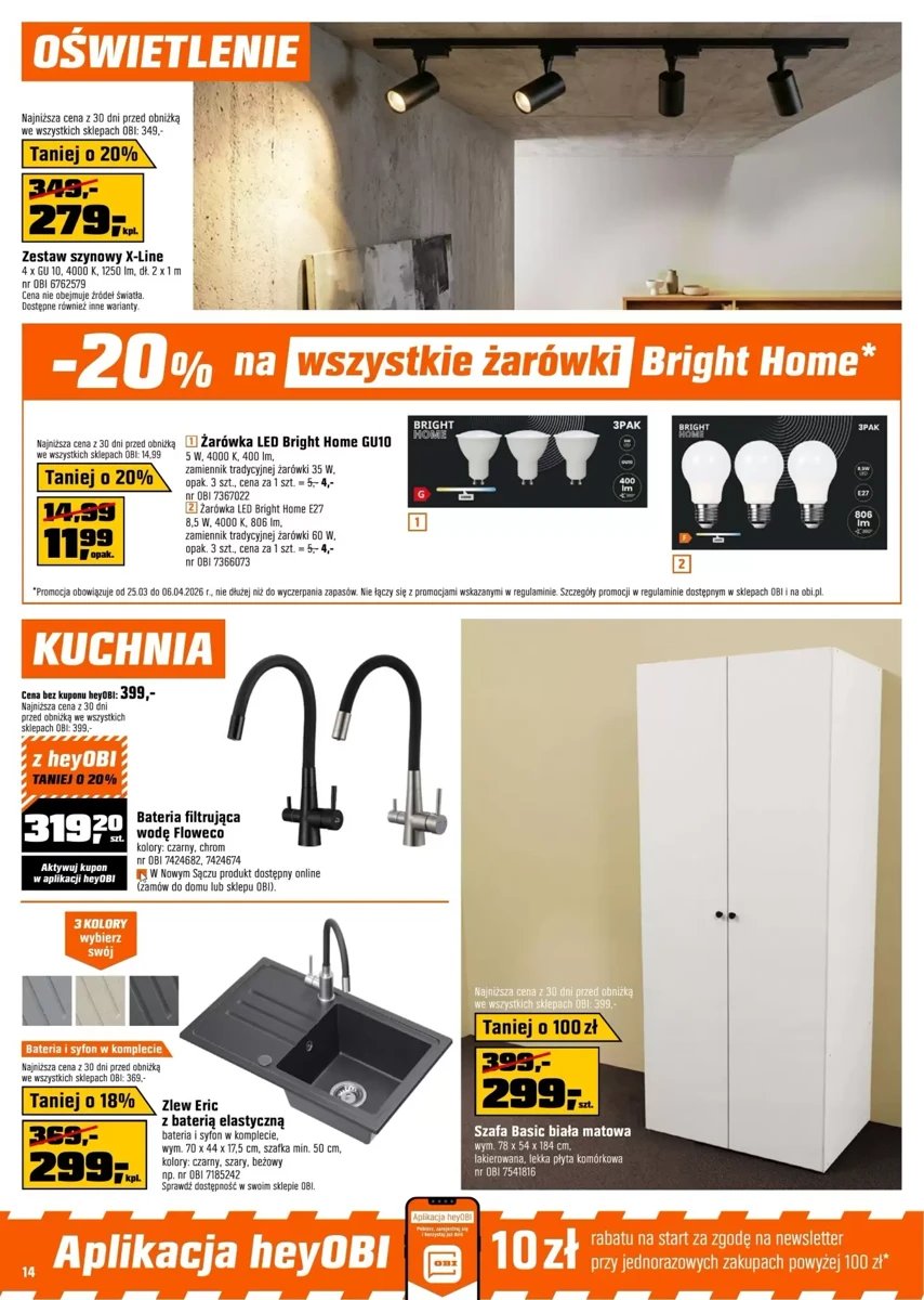 Strona 14 z gazetki Obi