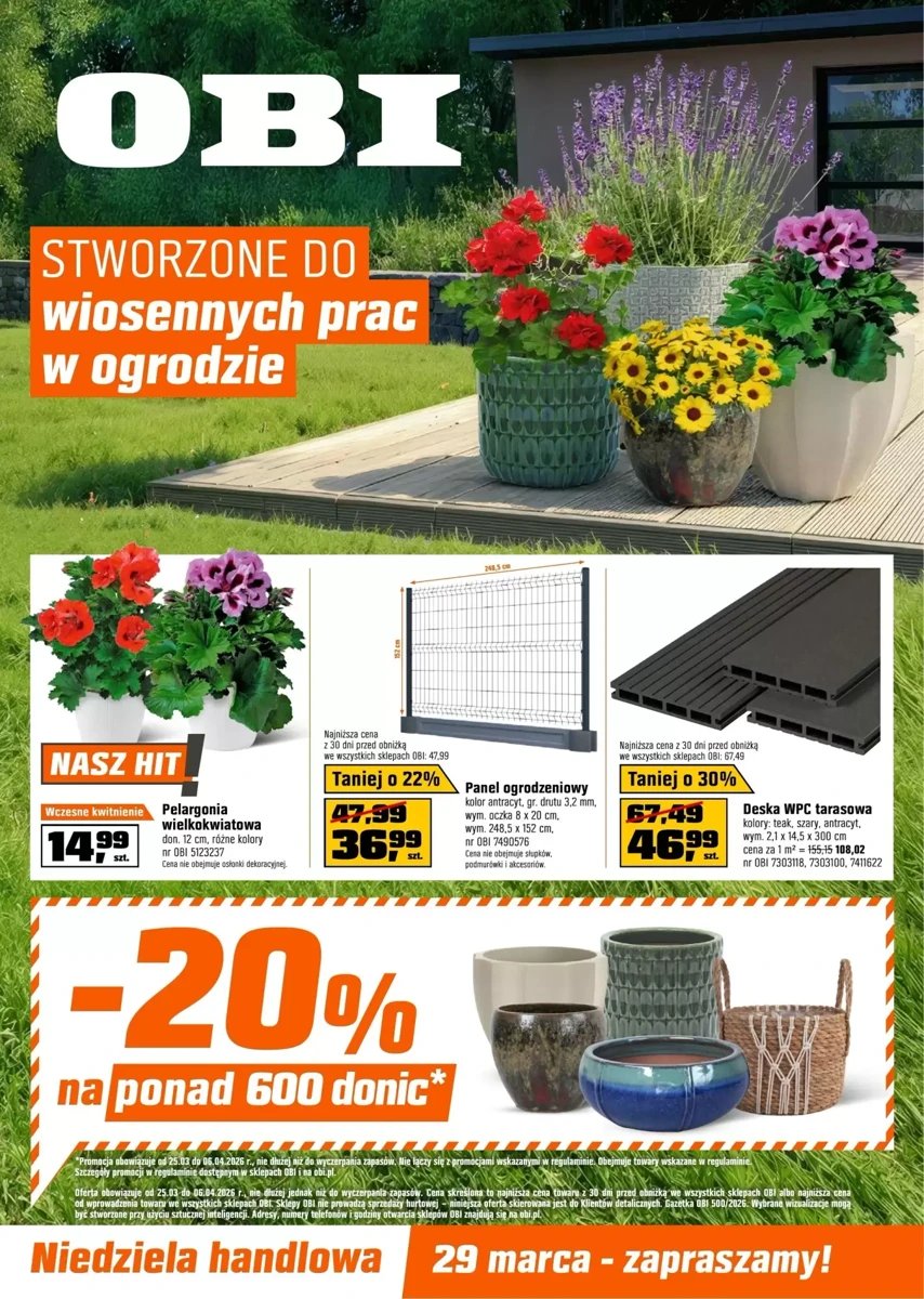 Strona 1 z gazetki Obi