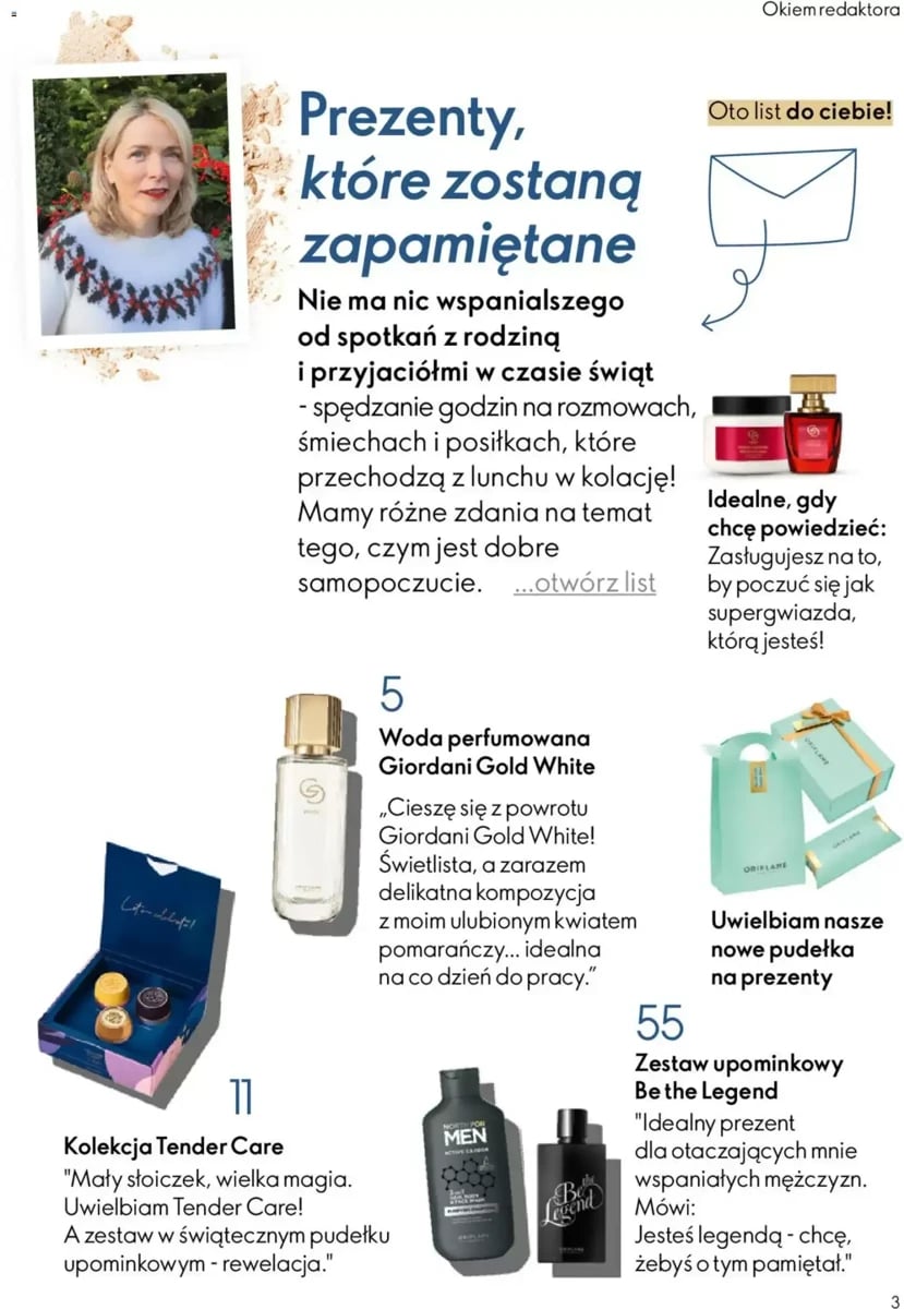 Strona 3 z gazetki Oriflame