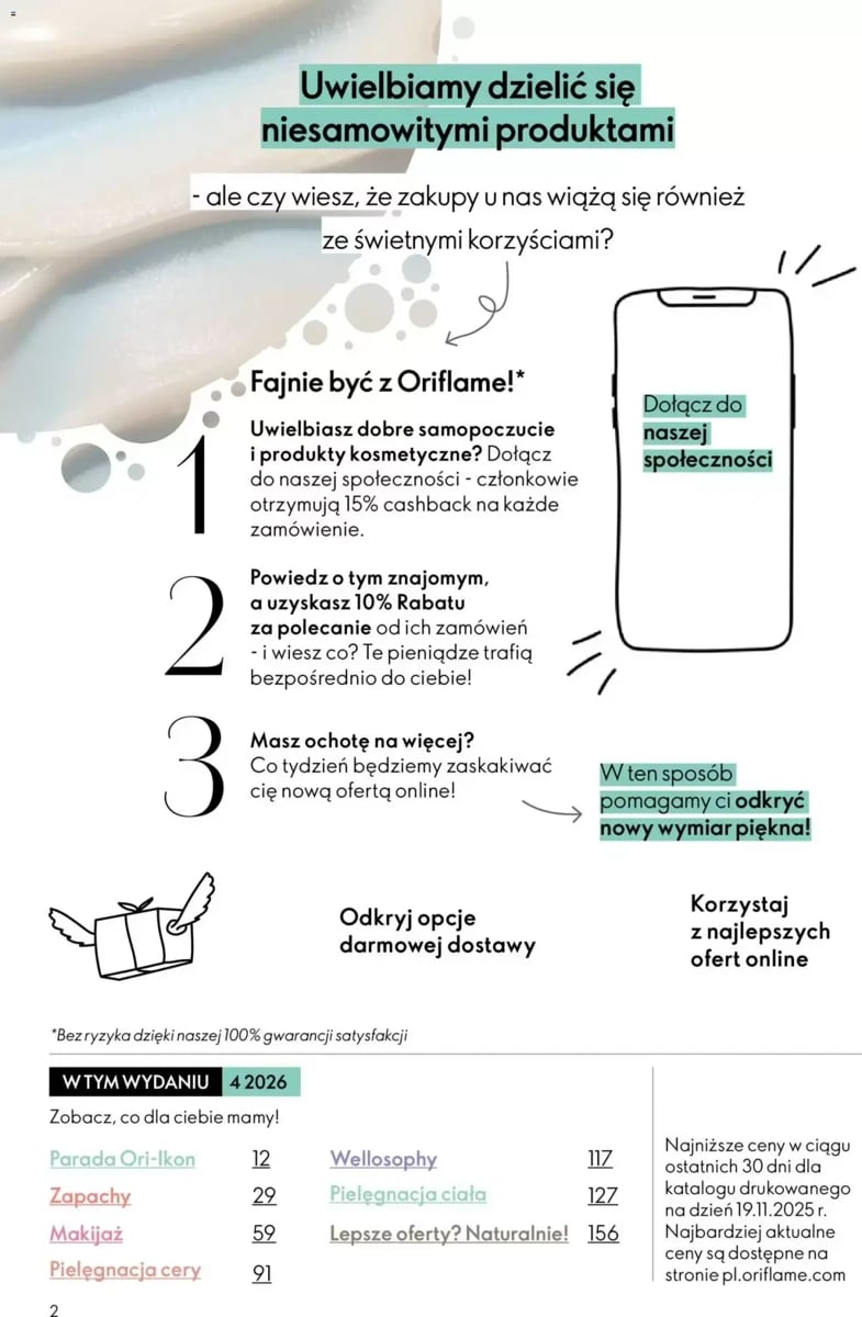 Strona 2 z gazetki Oriflame