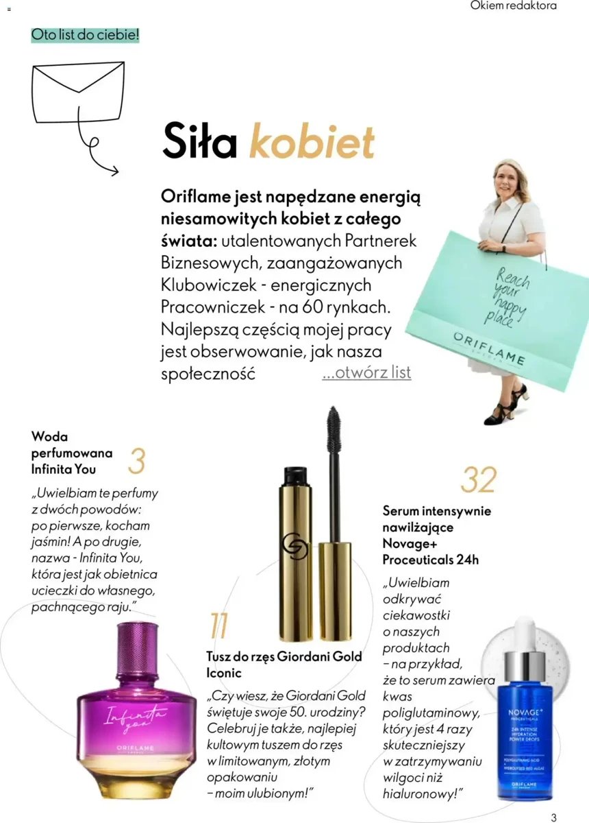 Strona 3 z gazetki Oriflame