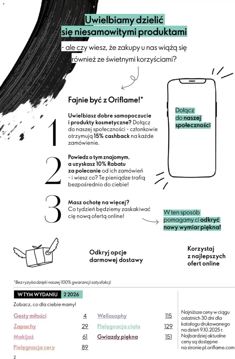 Strona 2 z gazetki Oriflame