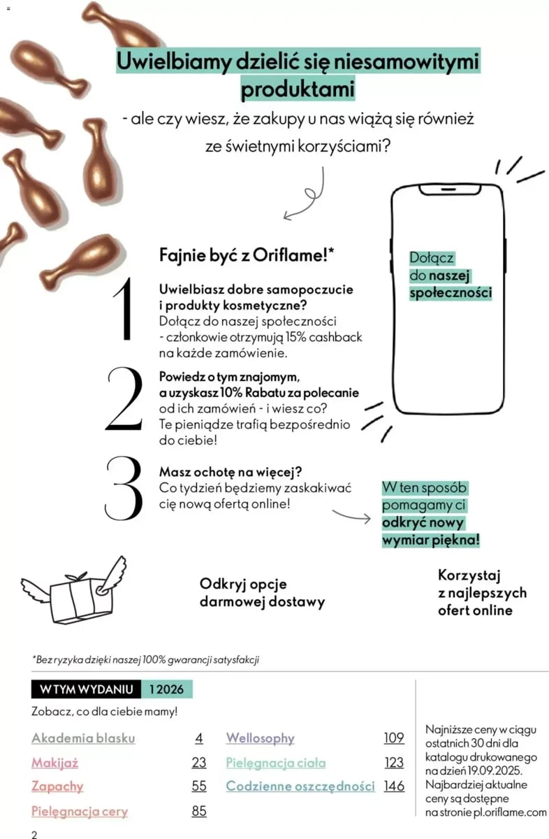 Strona 2 z gazetki Oriflame