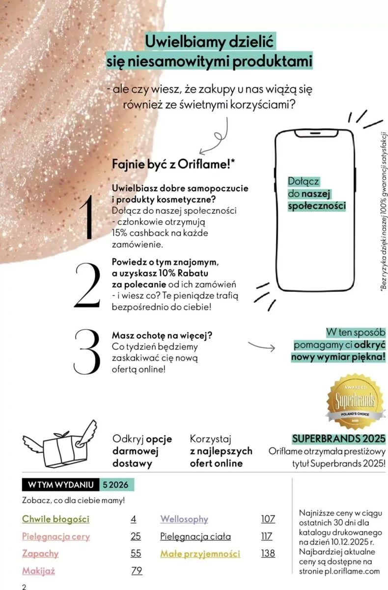 Strona 2 z gazetki Oriflame