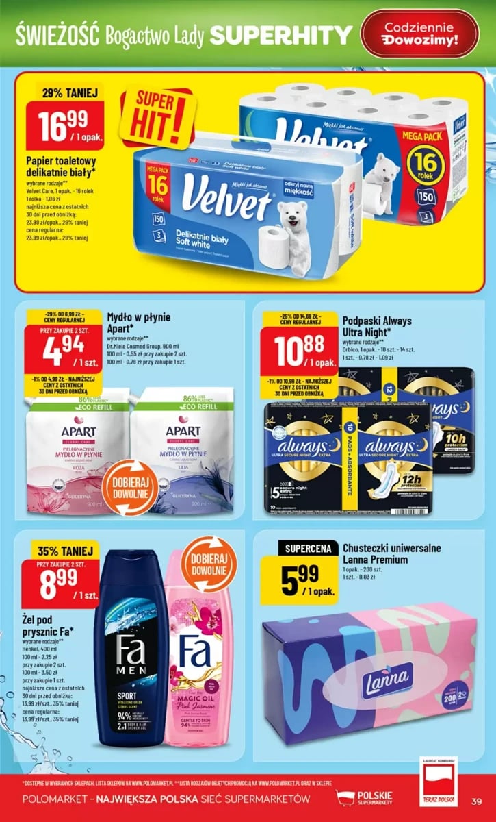 Strona 39 z gazetki Polomarket