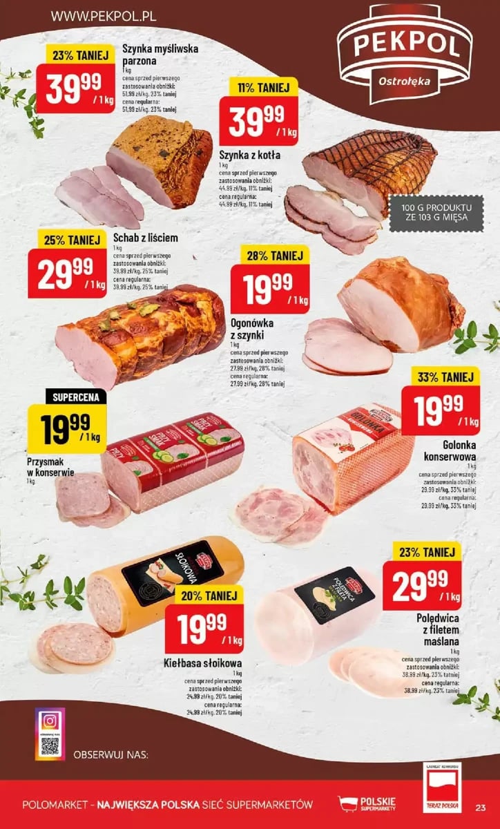 Strona 23 z gazetki Polomarket