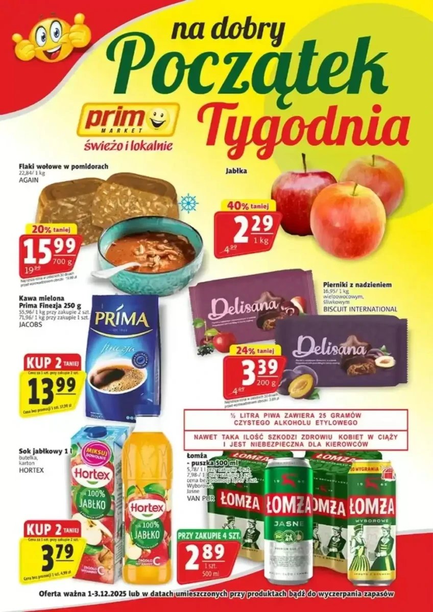 Strona 1 z gazetki Prim Market