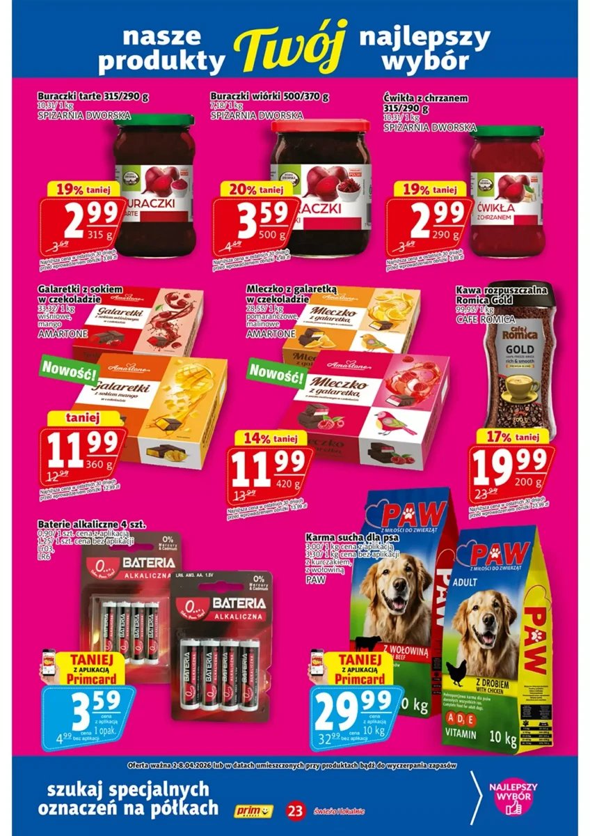 Strona 23 z gazetki Prim Market