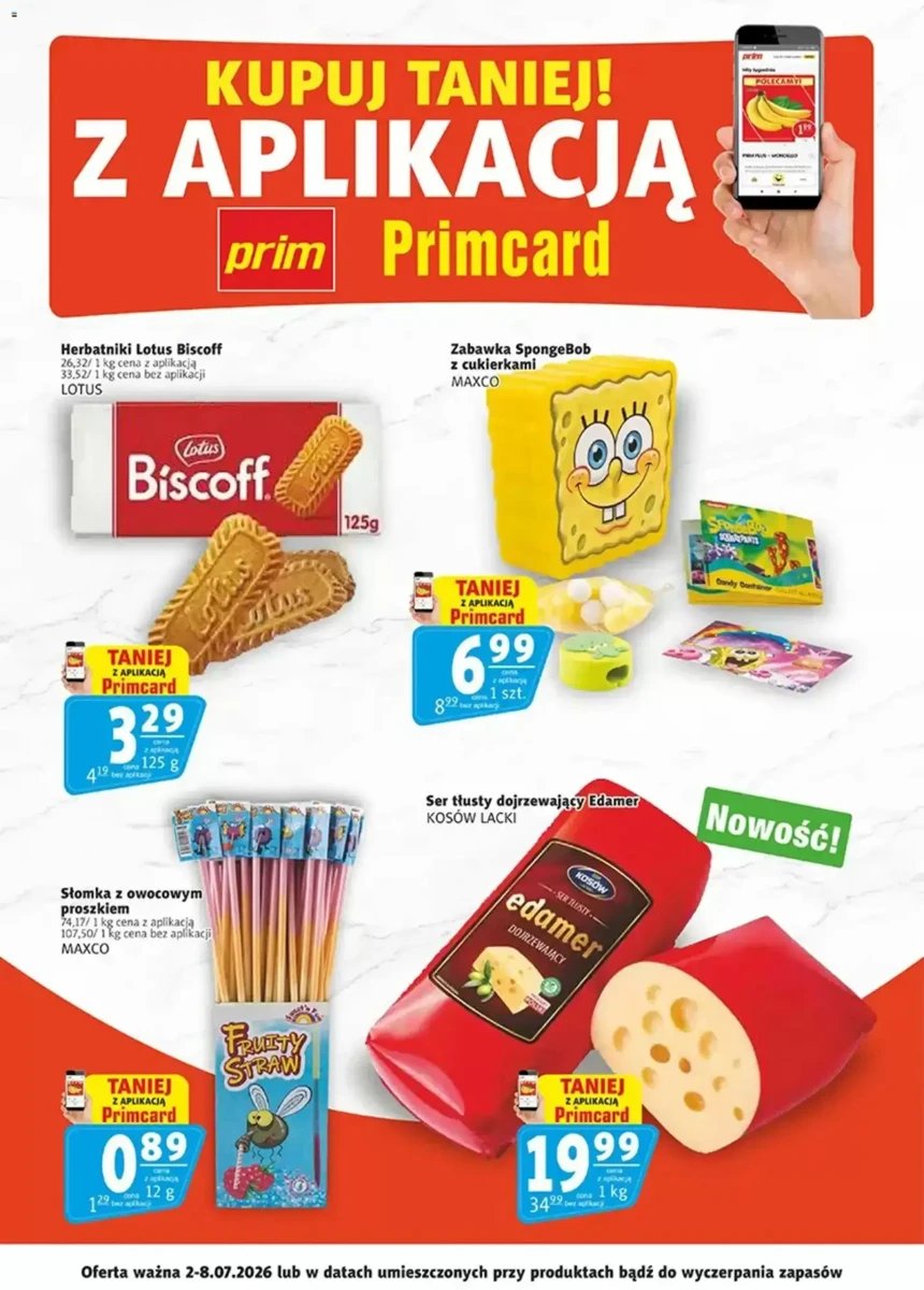 Strona 1 z gazetki Prim Market