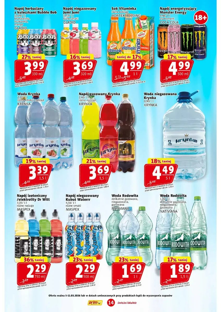 Strona 14 z gazetki Prim Market