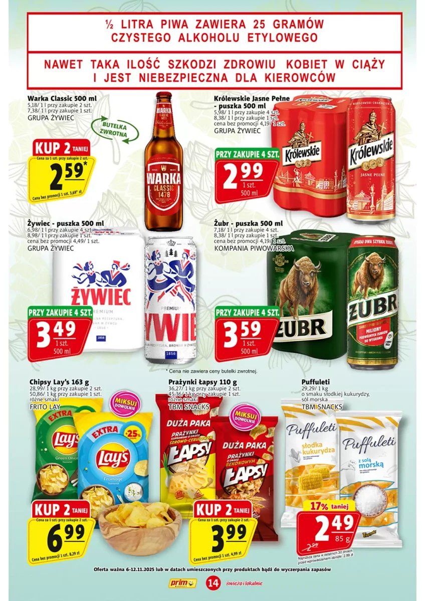Strona 14 z gazetki Prim Market
