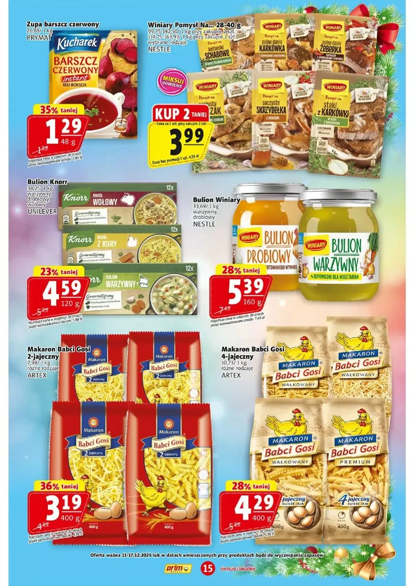 Strona 15 z gazetki Prim Market