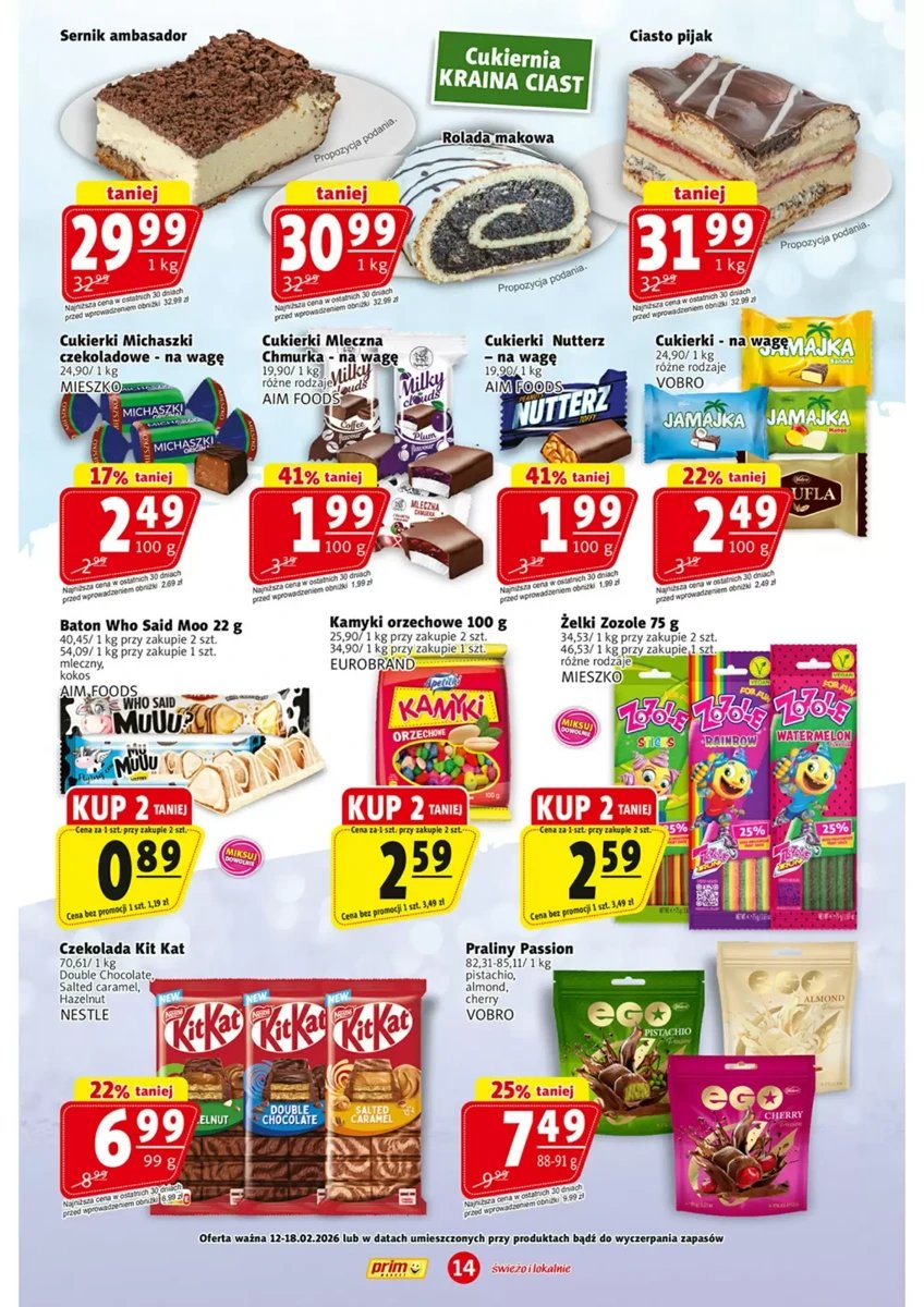 Strona 14 z gazetki Prim Market