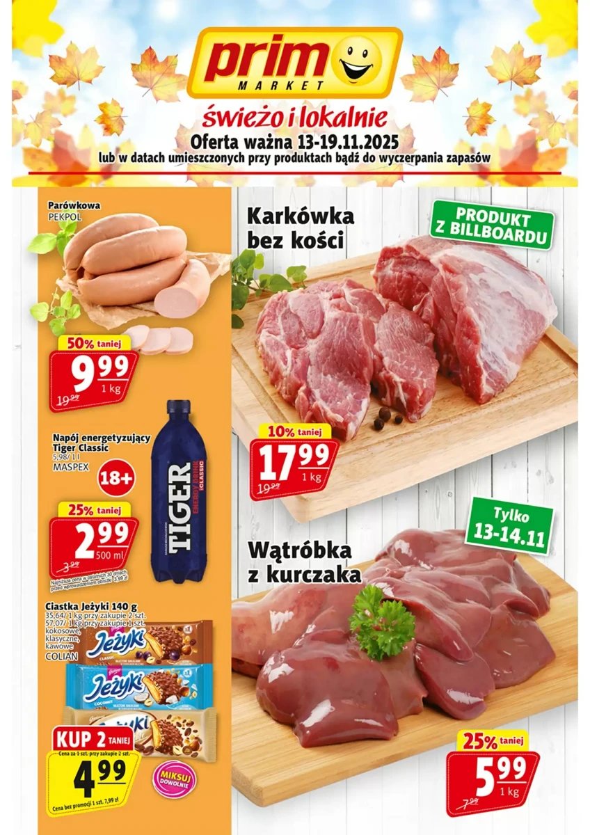 Strona 1 z gazetki Prim Market