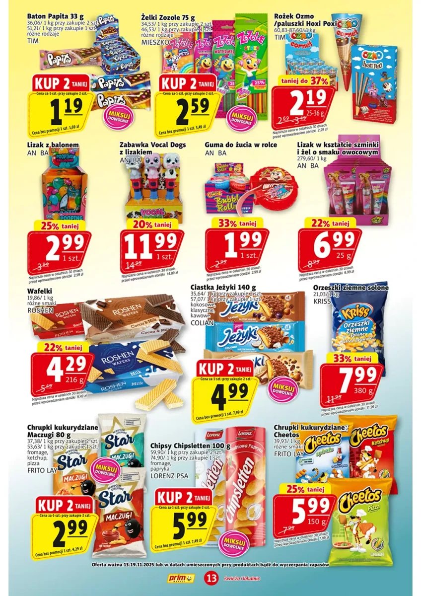 Strona 13 z gazetki Prim Market