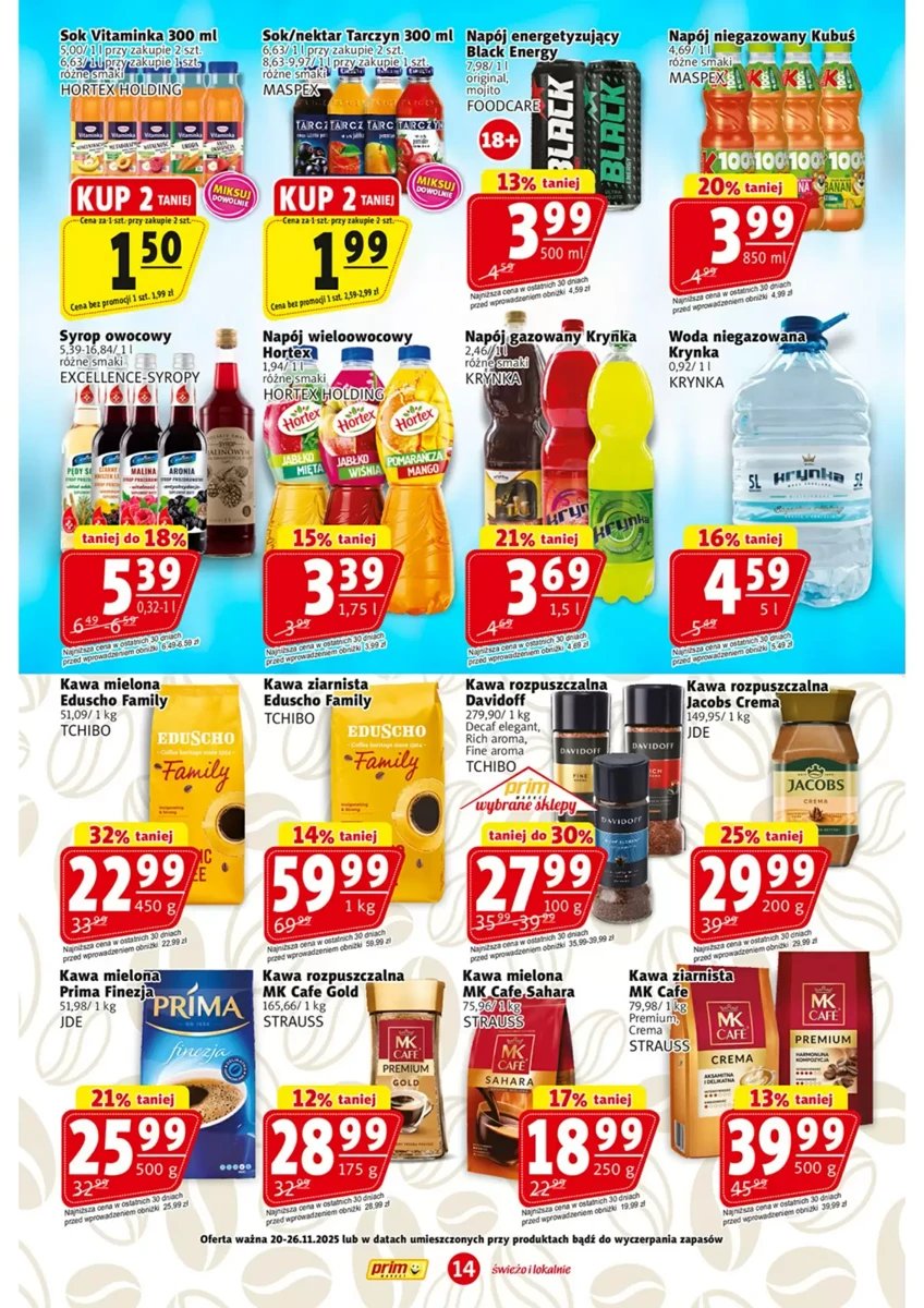 Strona 14 z gazetki Prim Market