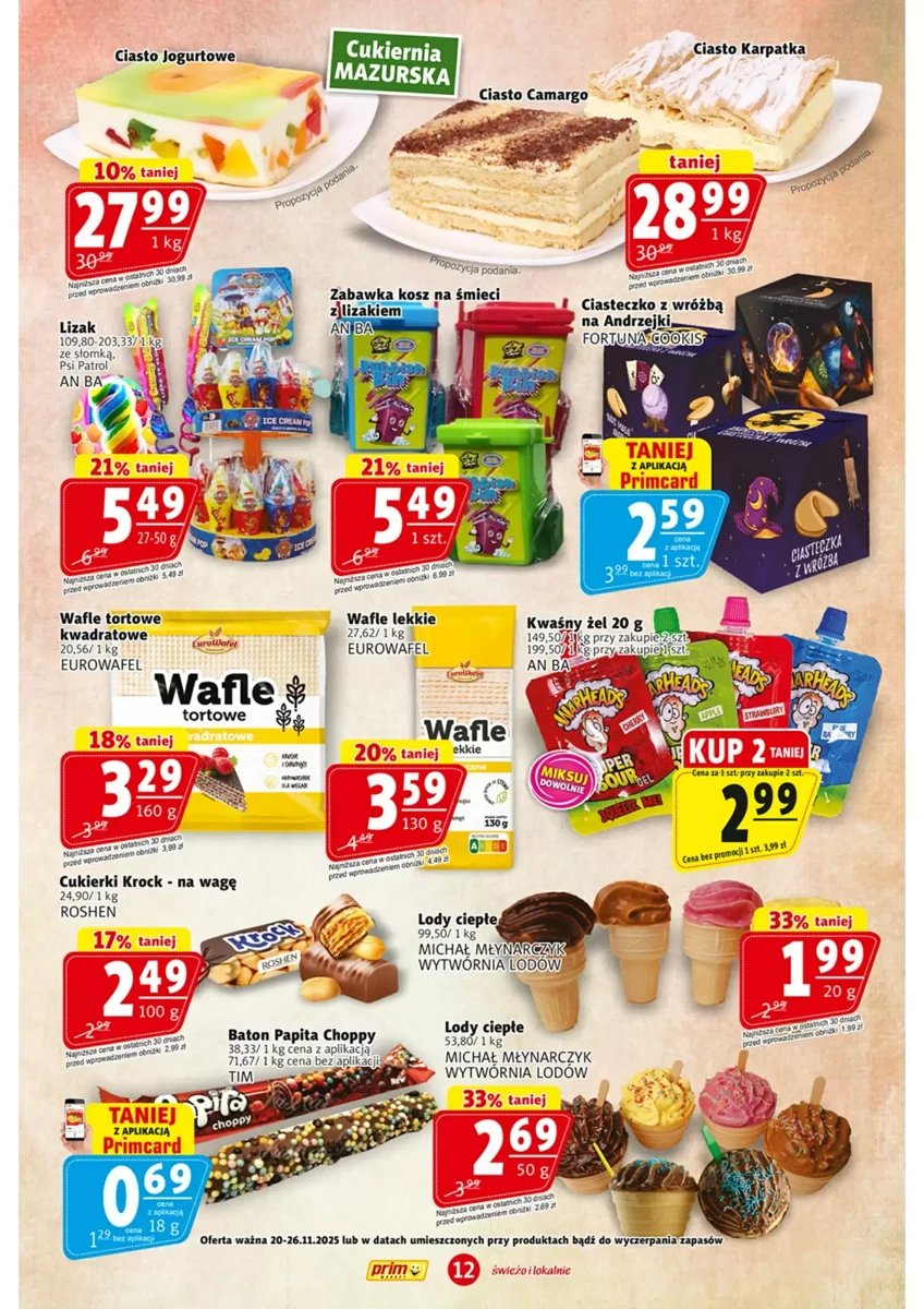 Strona 12 z gazetki Prim Market