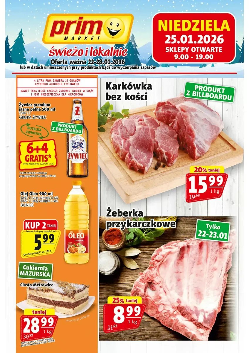 Strona 1 z gazetki Prim Market