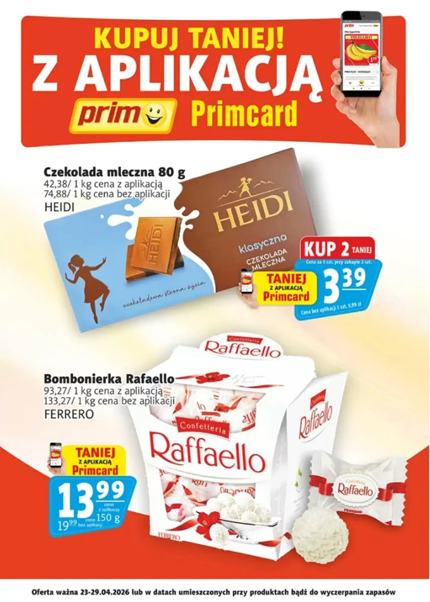 Strona 1 z gazetki Prim Market