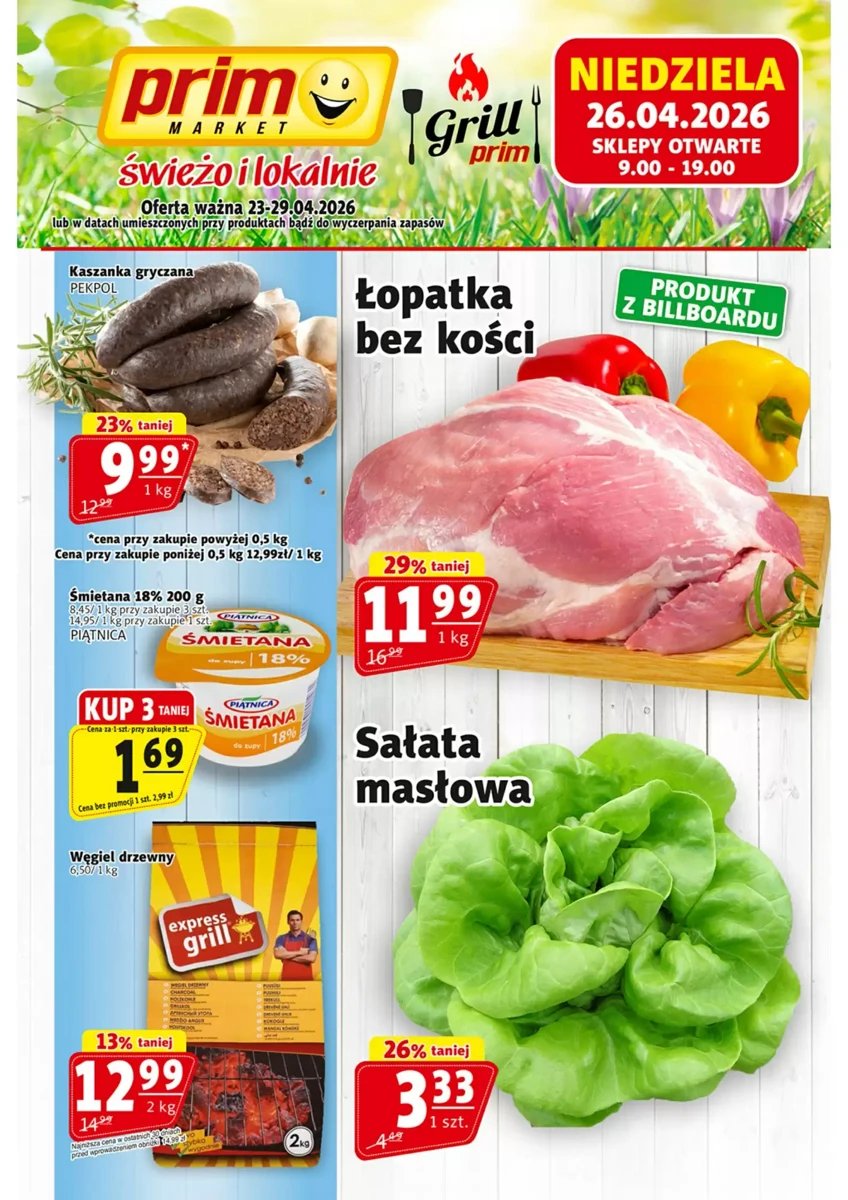 Strona 1 z gazetki Prim Market