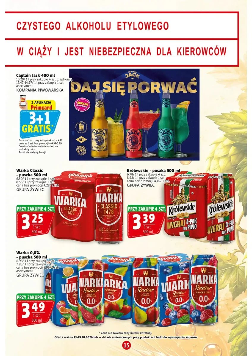 Strona 15 z gazetki Prim Market