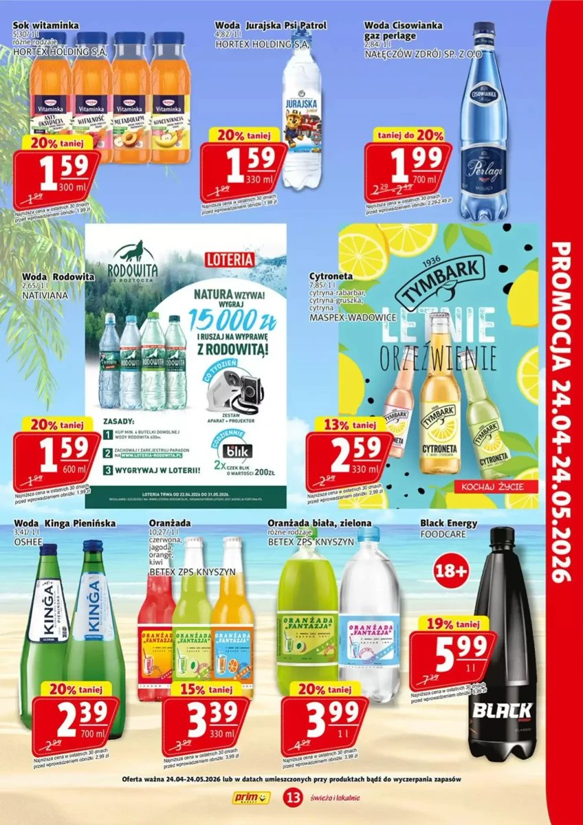 Strona 13 z gazetki Prim Market