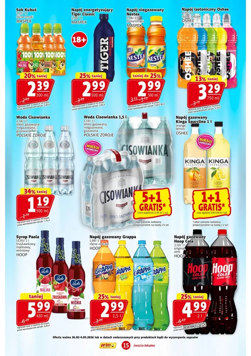 Strona 15 z gazetki Prim Market