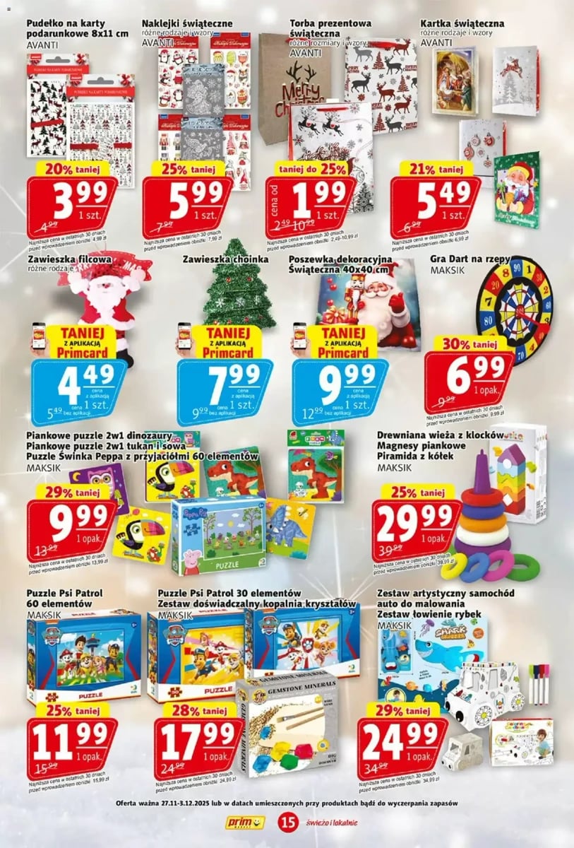 Strona 15 z gazetki Prim Market