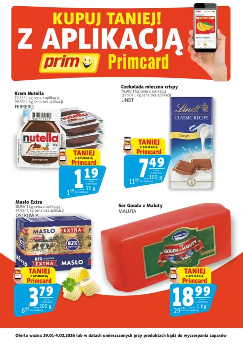 Strona 1 z gazetki Prim Market