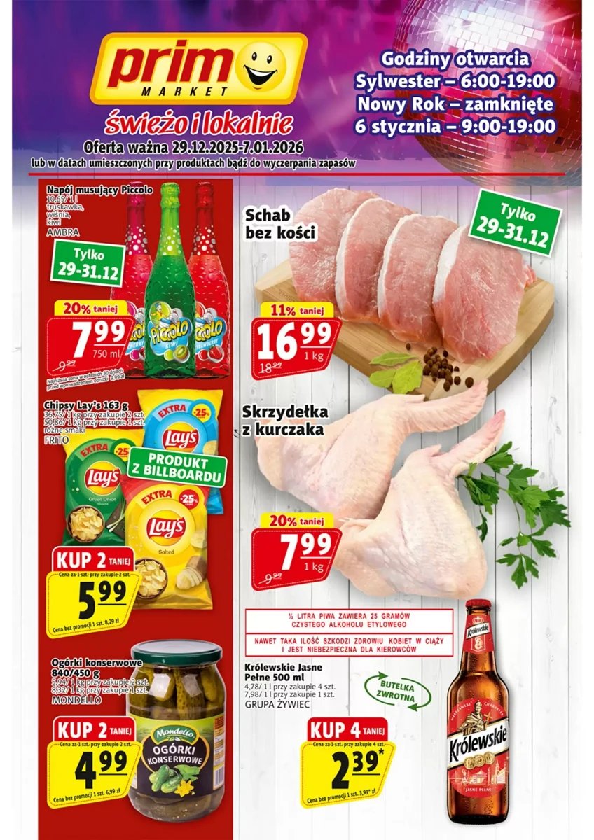Strona 1 z gazetki Prim Market