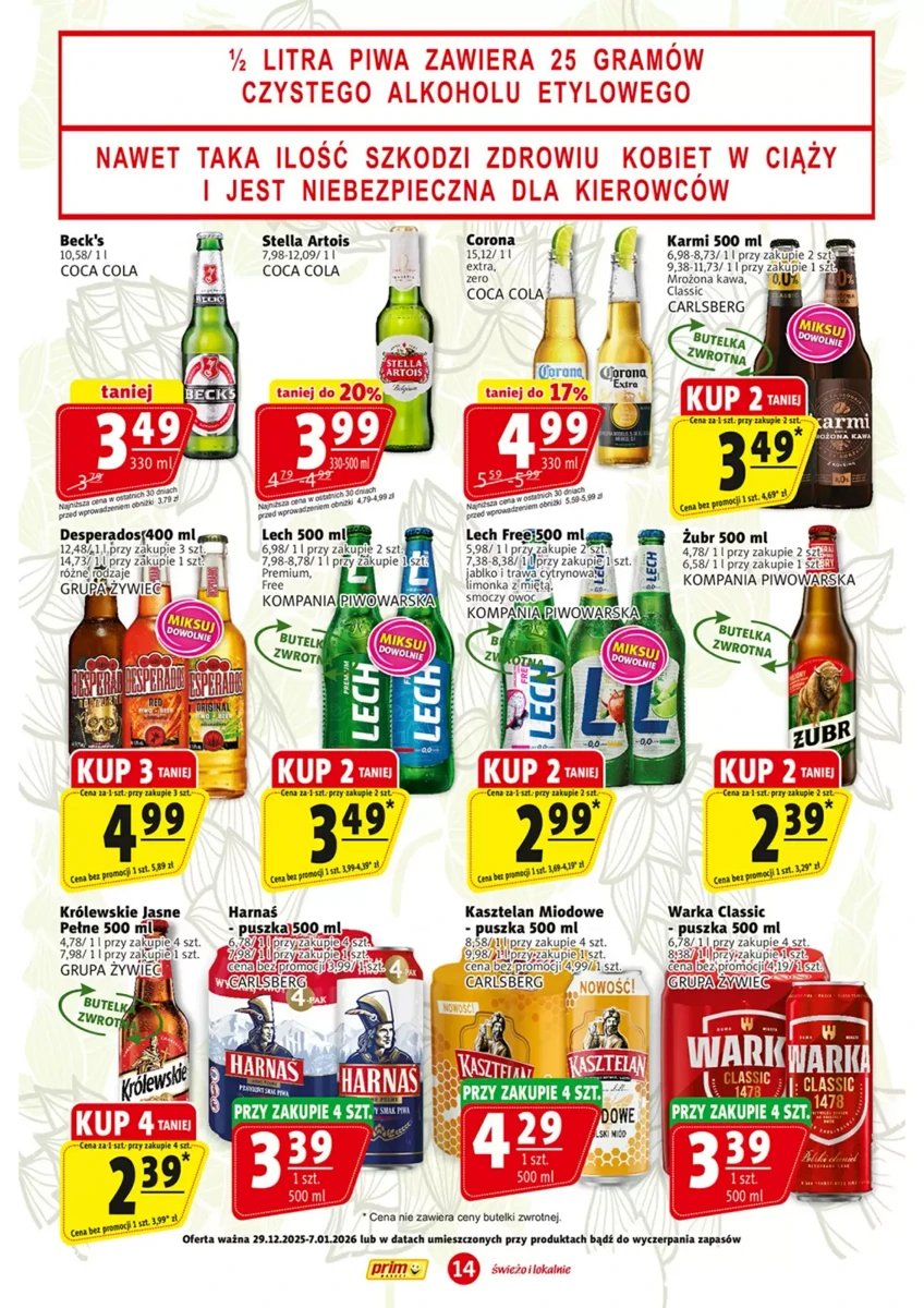 Strona 14 z gazetki Prim Market
