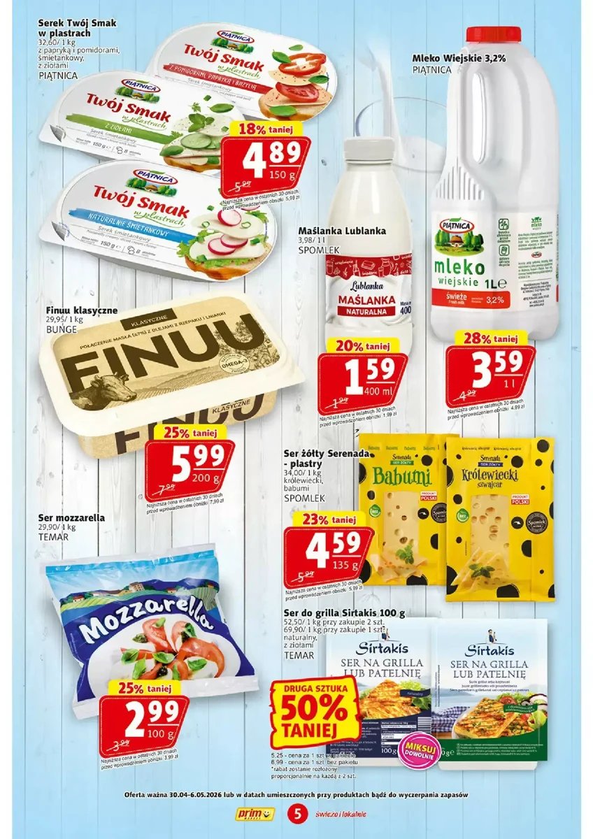 Strona 5 z gazetki Prim Market