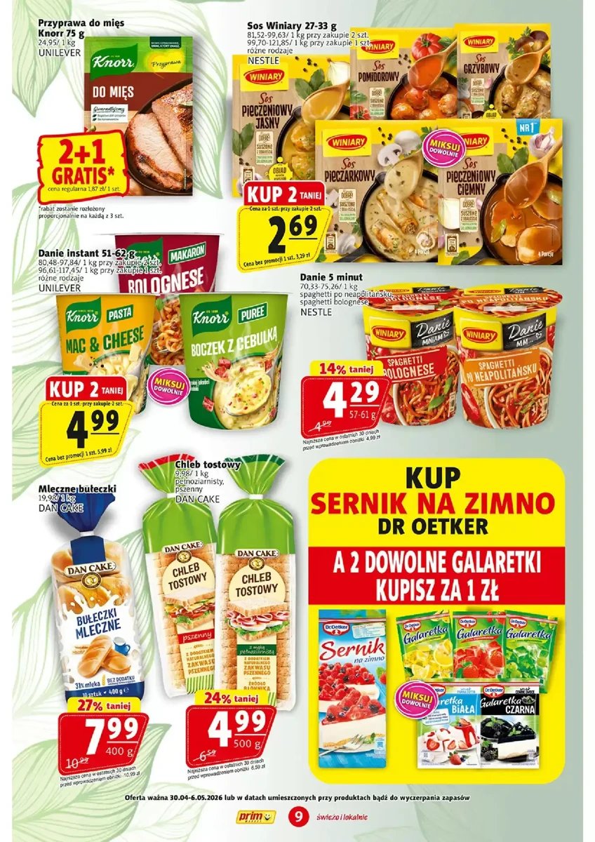 Strona 9 z gazetki Prim Market