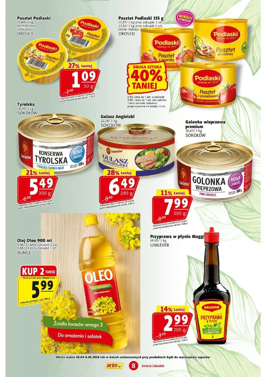 Strona 8 z gazetki Prim Market