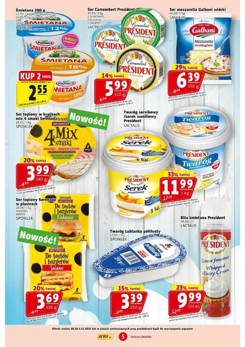 Strona 5 z gazetki Prim Market