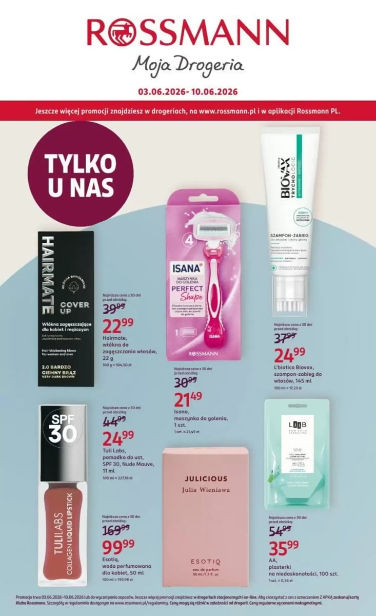 Strona 1 z gazetki Rossmann