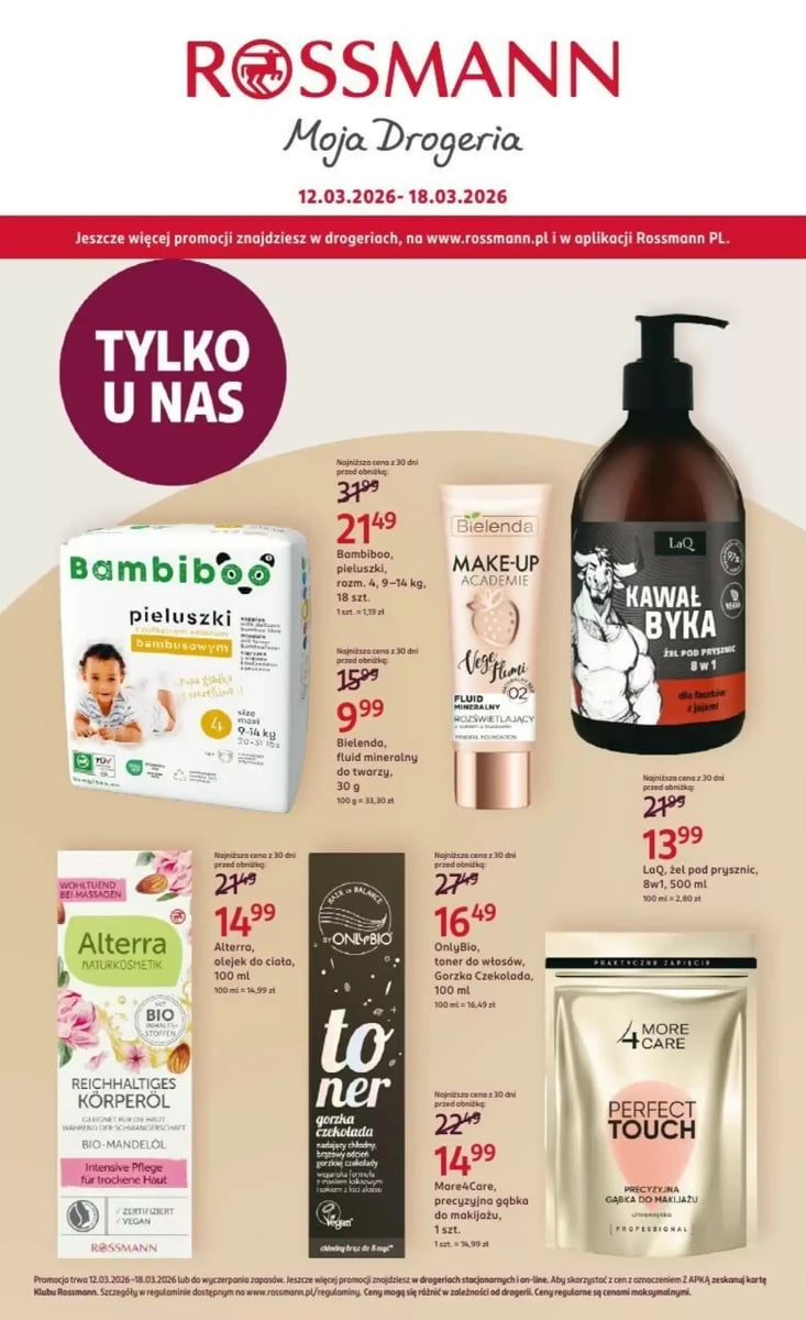 Strona 1 z gazetki Rossmann