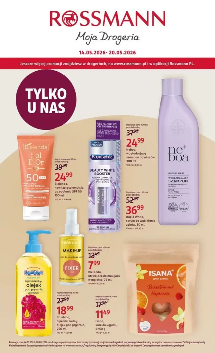 Strona 1 z gazetki Rossmann